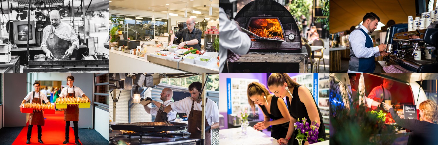 PURA LAVIE Catering Team aan het werk